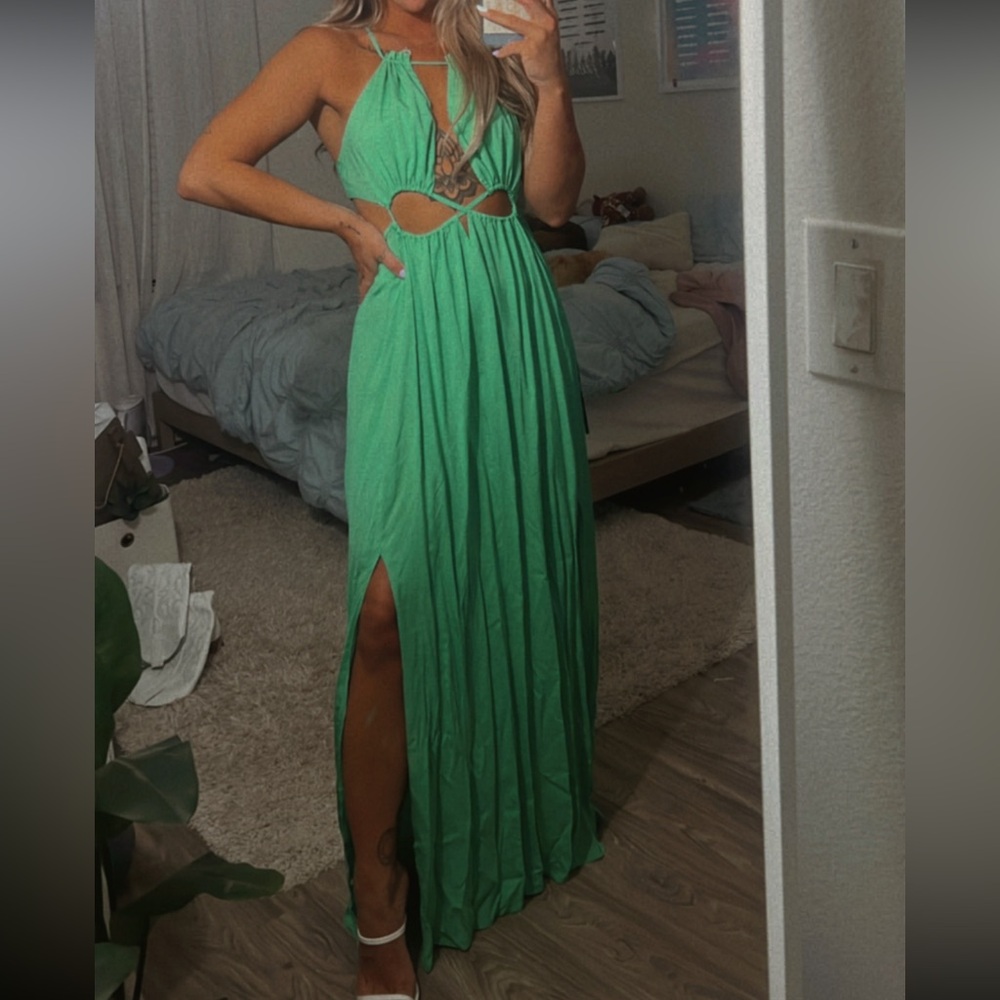 Green Maxi Dress